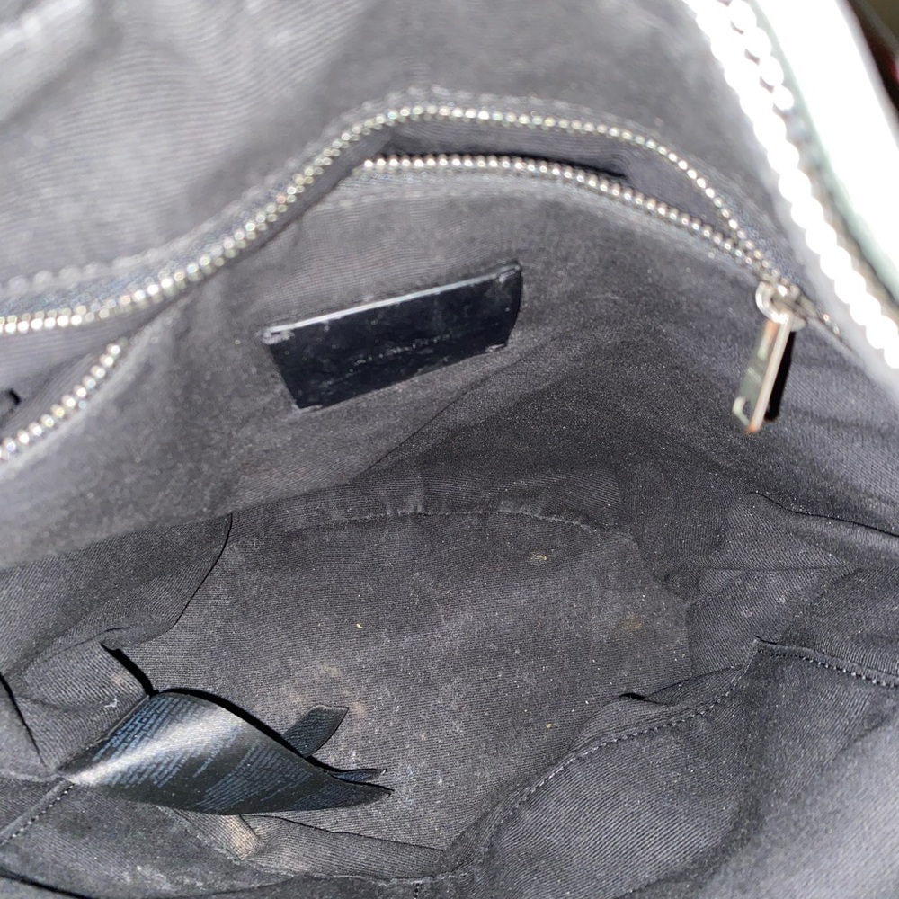 Allsaints Green Leather Medium Convertible Backpack - Picture 7 of 14
